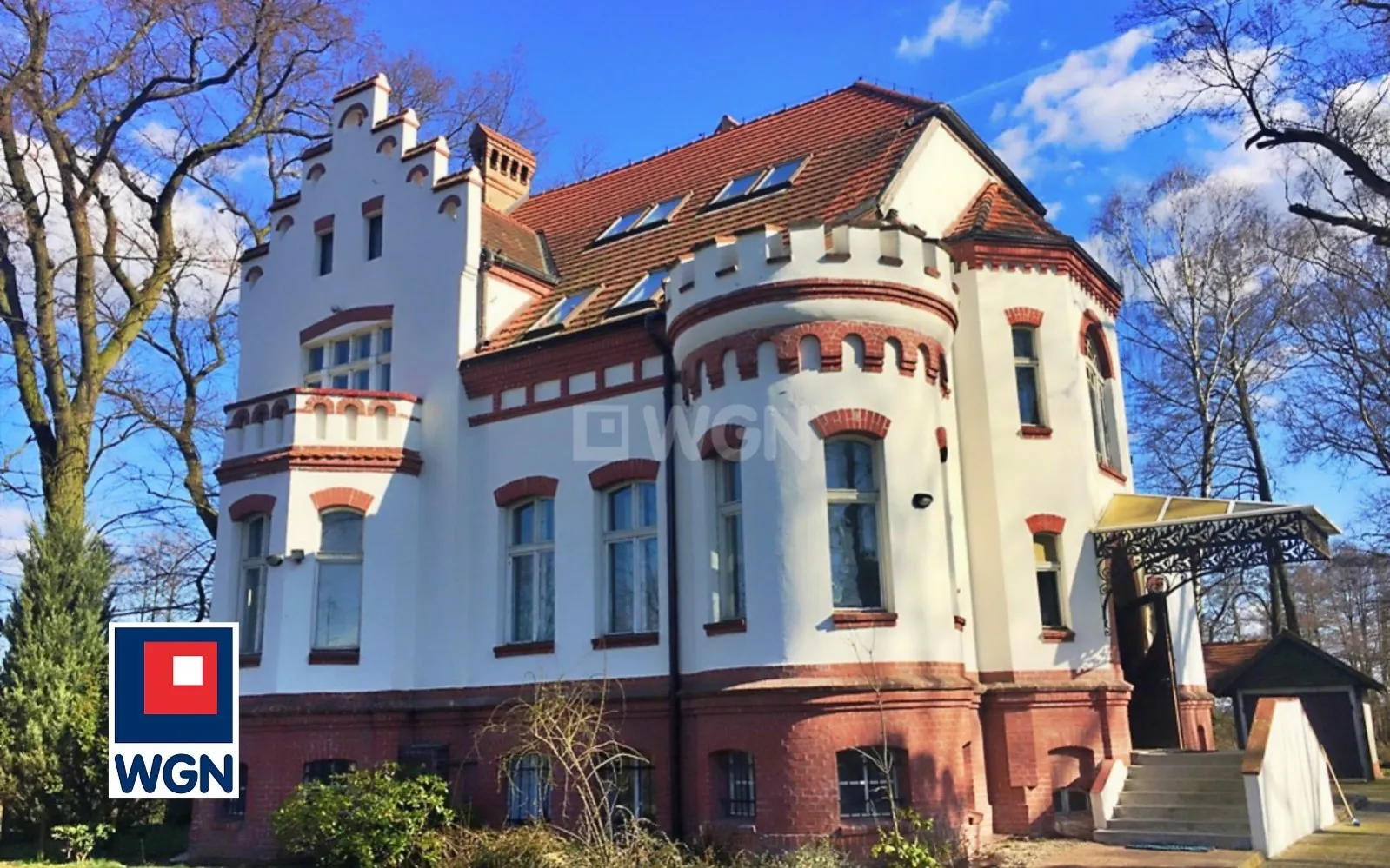 Obiekt hotelowy na  sprzedaż Gorzów Wielkopolski - ZABYTKOWY PAŁAC Z WŁASNYM STAWEM 1,15 HA ? GORZÓW